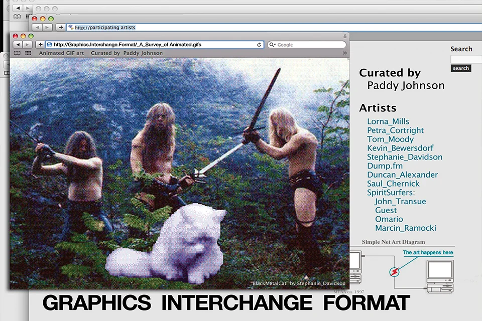 Graphics Interchange Format exhibition image.