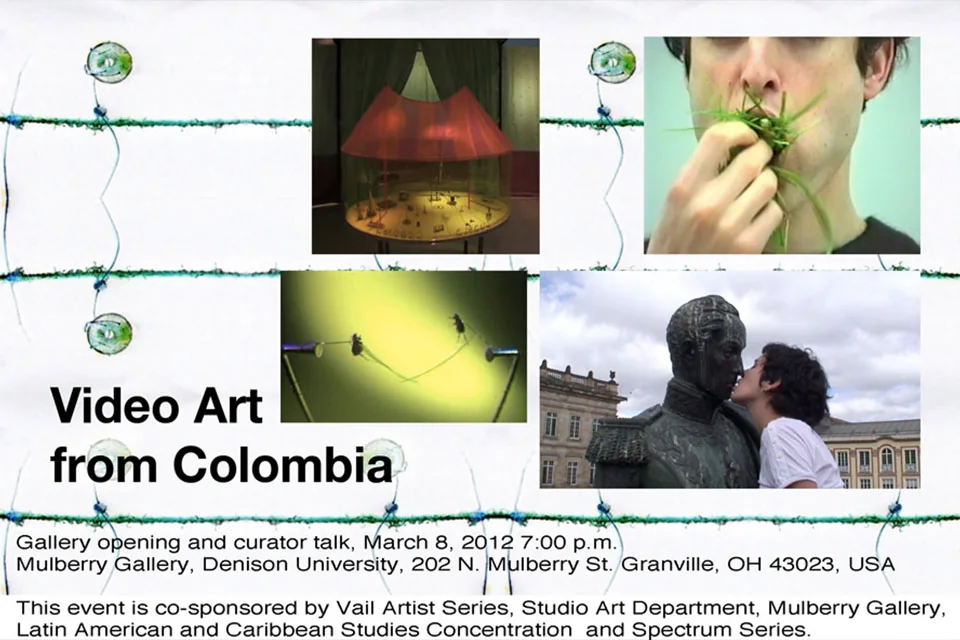 Video Art From Colombia exhibition image.