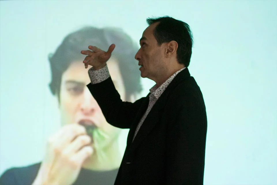 Archived image from Video Art From Colombia.