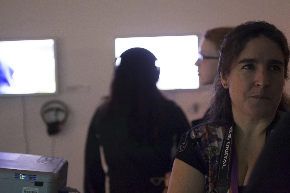 Archived image from Video Art From Colombia.
