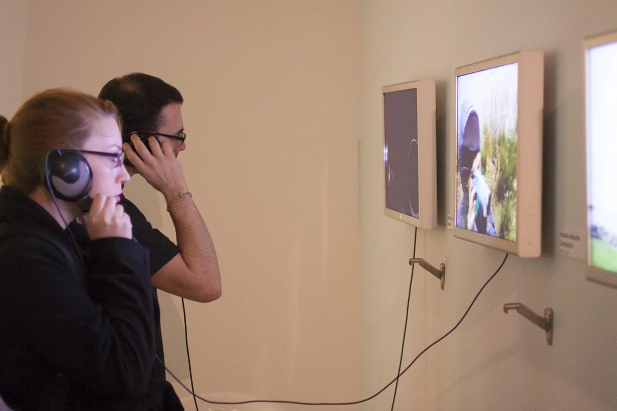 Archived image from Video Art From Colombia.