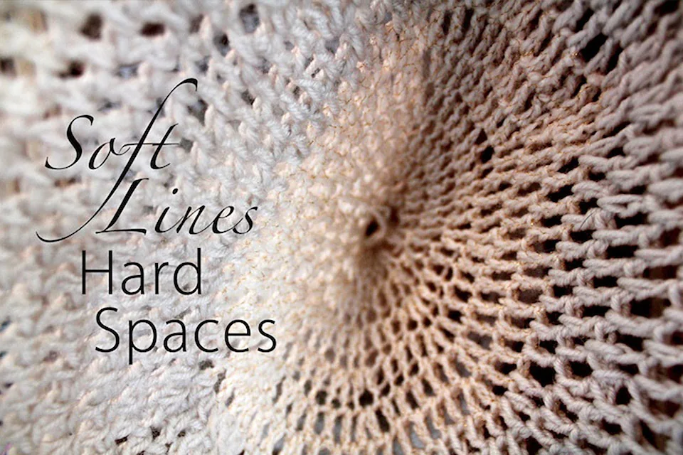 Soft Lines & Hard Spaces exhibition image.