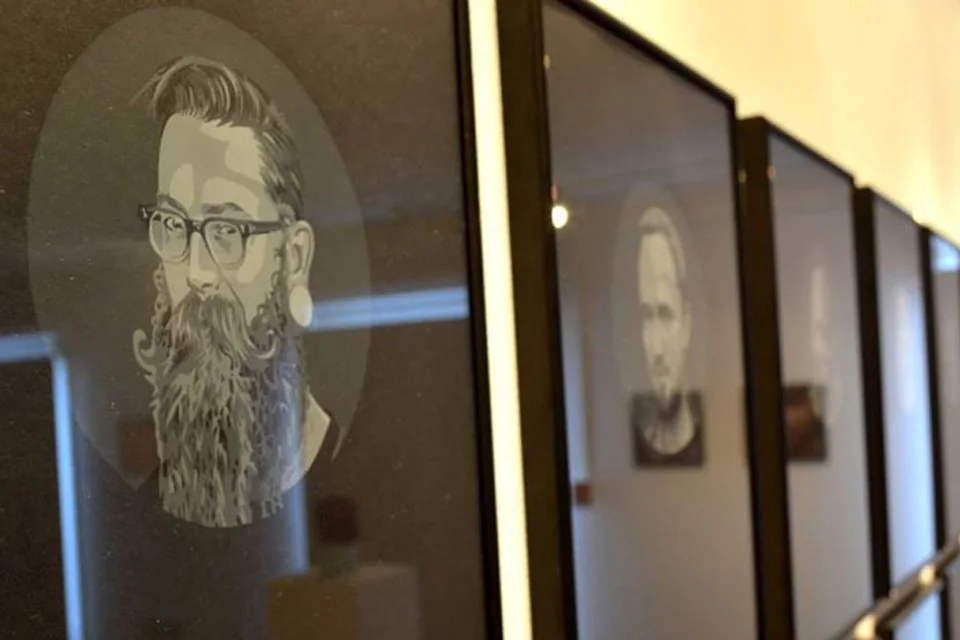 Archived image from Likeness: Portraits by Four Contemporary Artists.