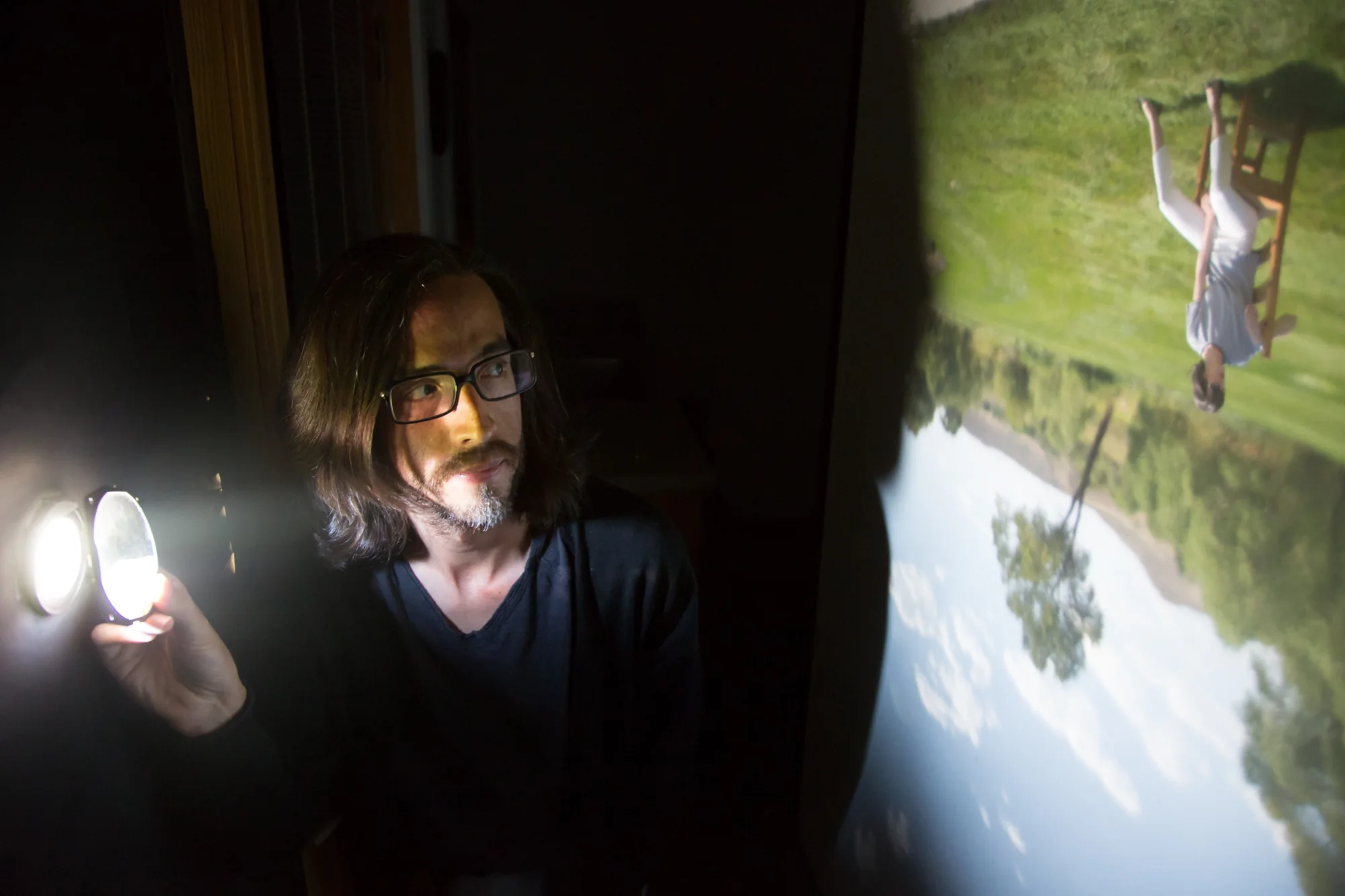 Archived image from Interviews: A Camera Obscura Installation.