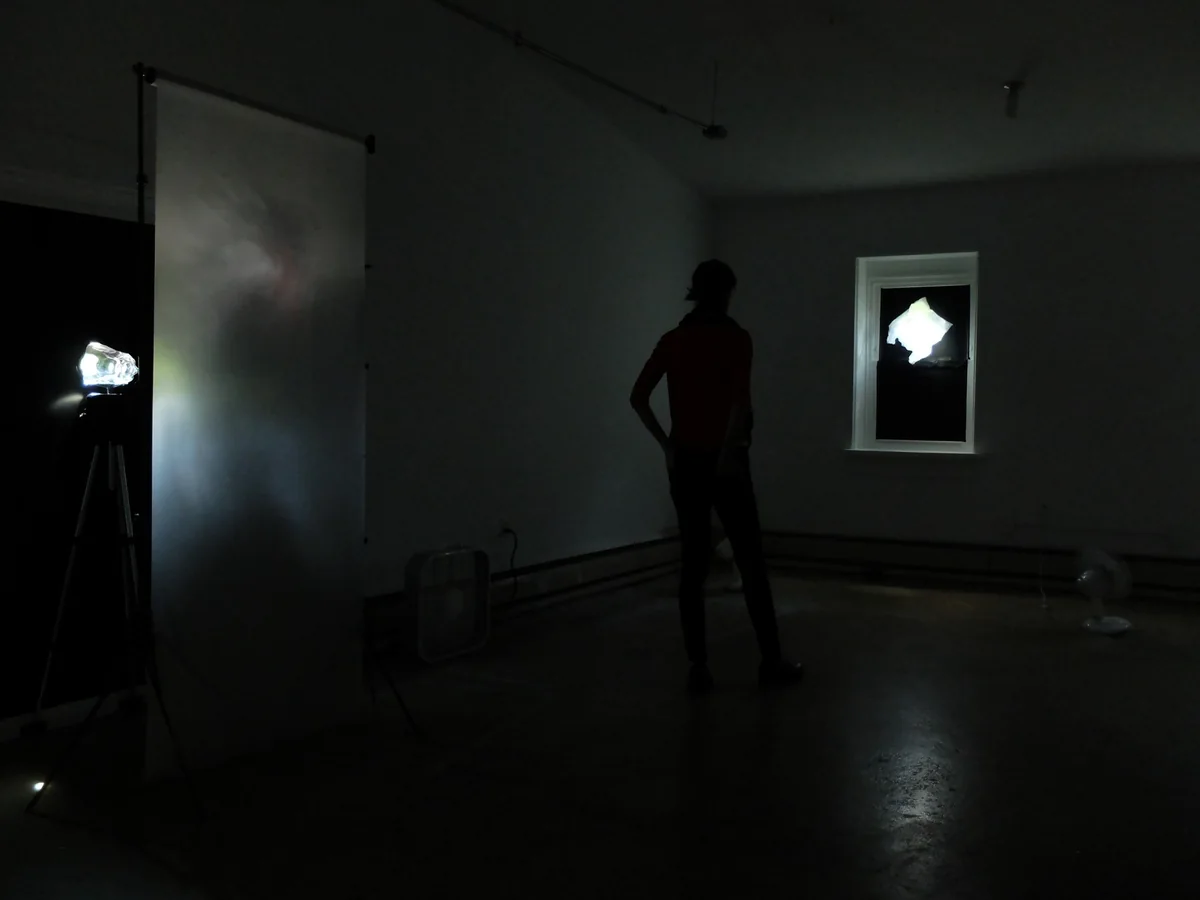 Archived image from Interviews: A Camera Obscura Installation.
