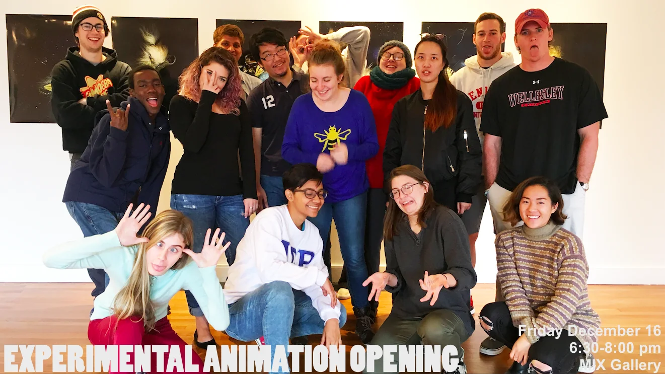 Experimental Animation exhibition image.