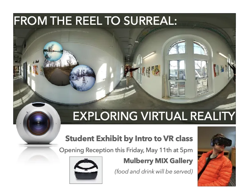 From the Reel to the Surreal: Exploring Virtual Reality exhibition image.