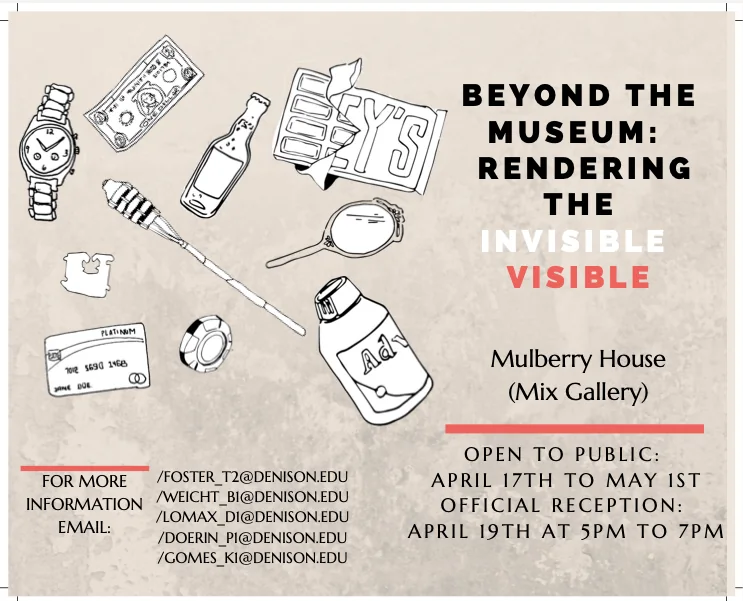 Rendering The Invisible Visible exhibition image.
