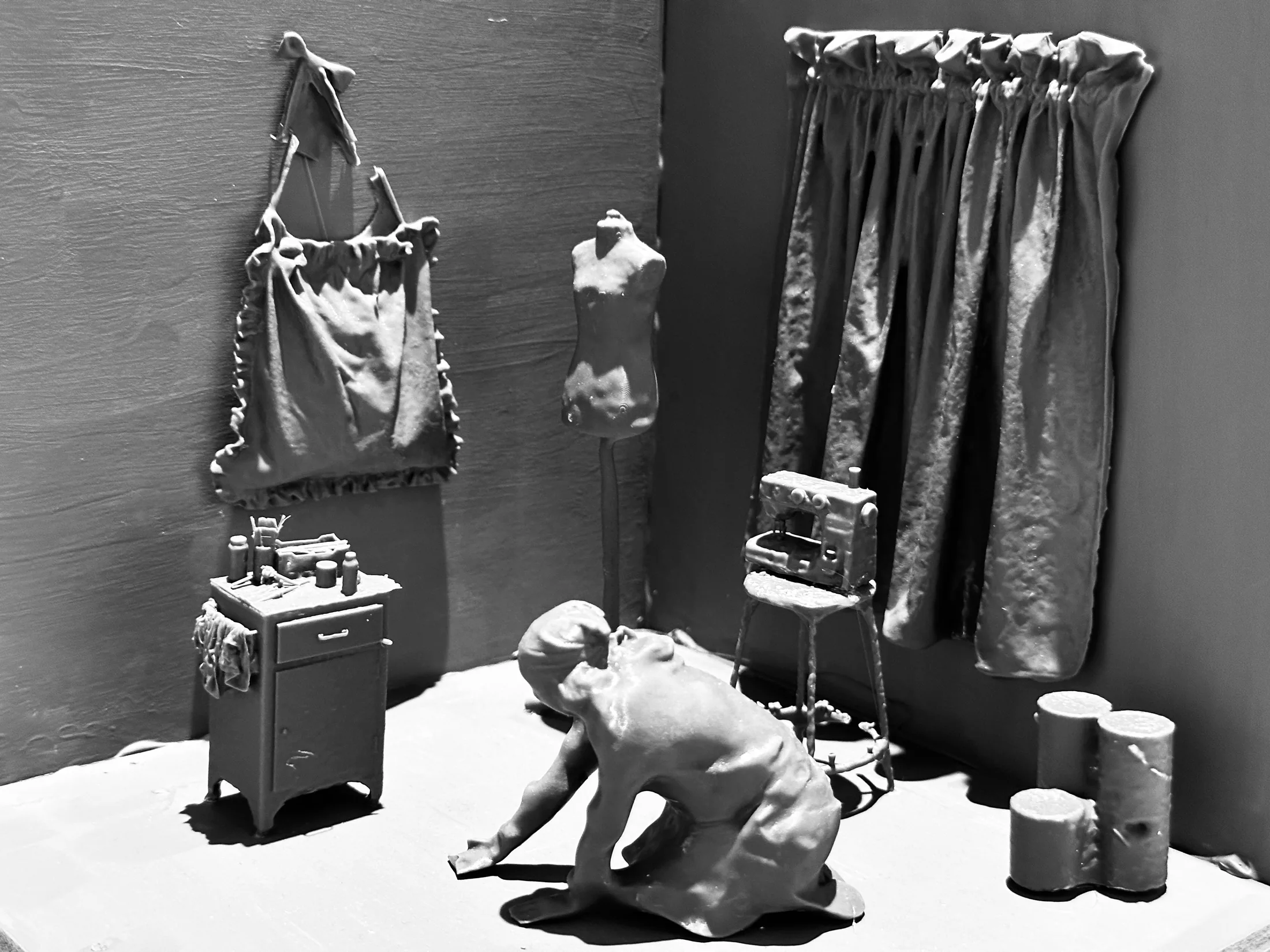 Third resin diorama room scene from Inverted Normals.