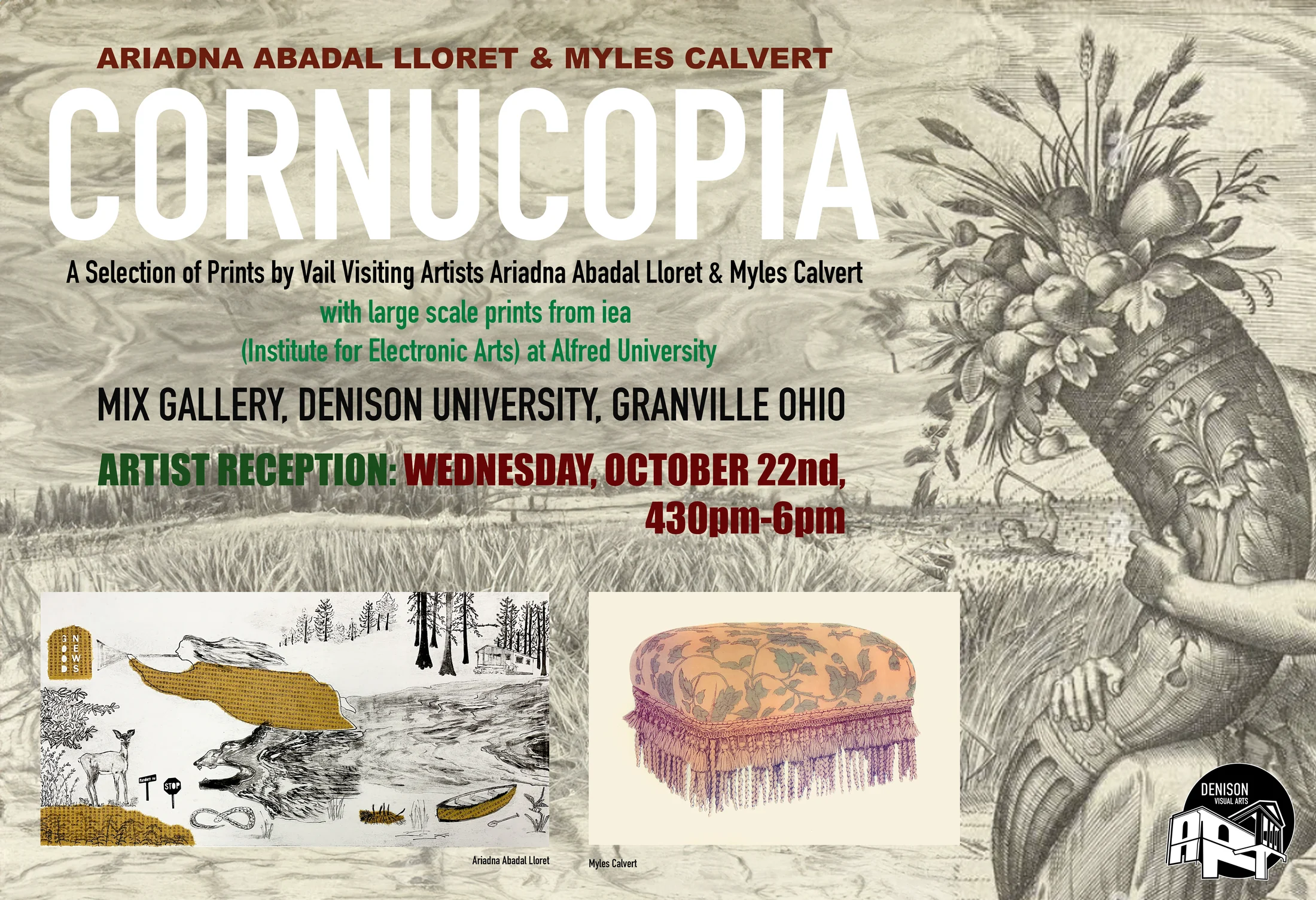 Cornucopia exhibition image.