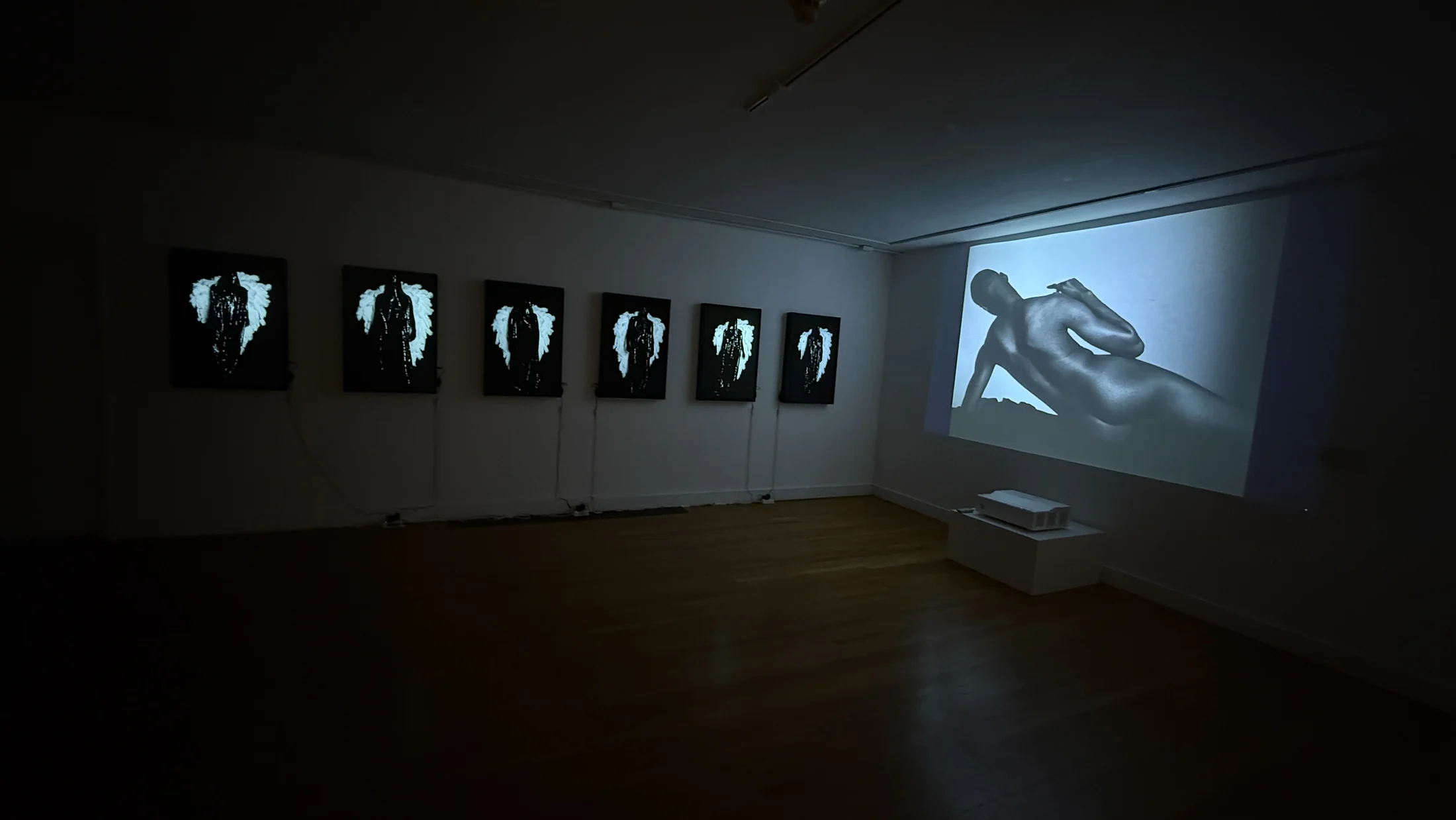 Projection and lightbox view in Heaven on Earth.