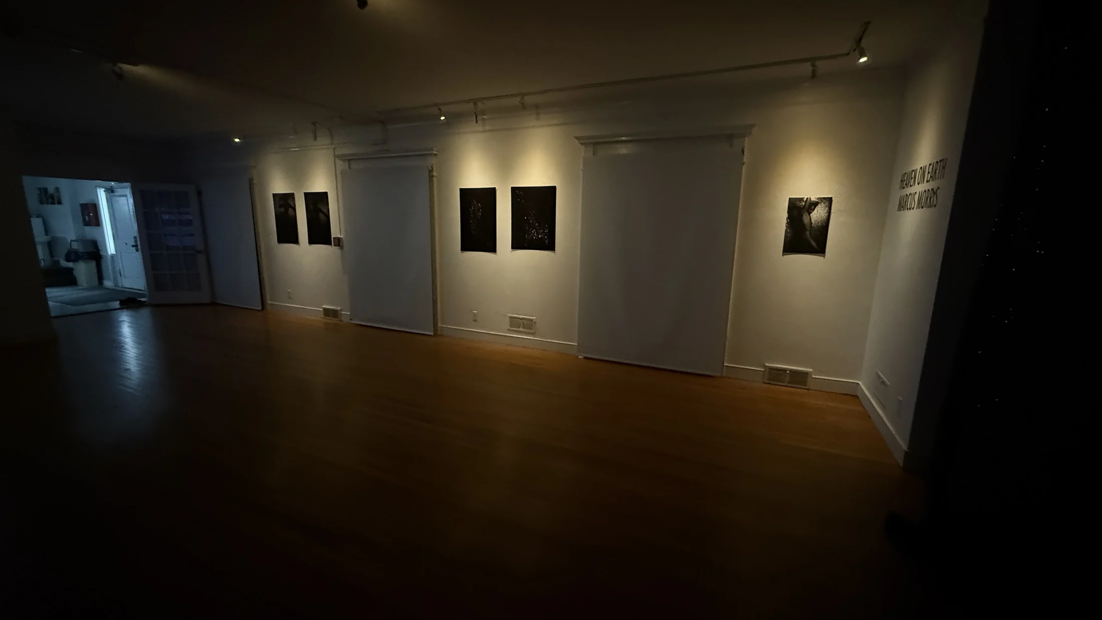 Darkened gallery view of Heaven on Earth.