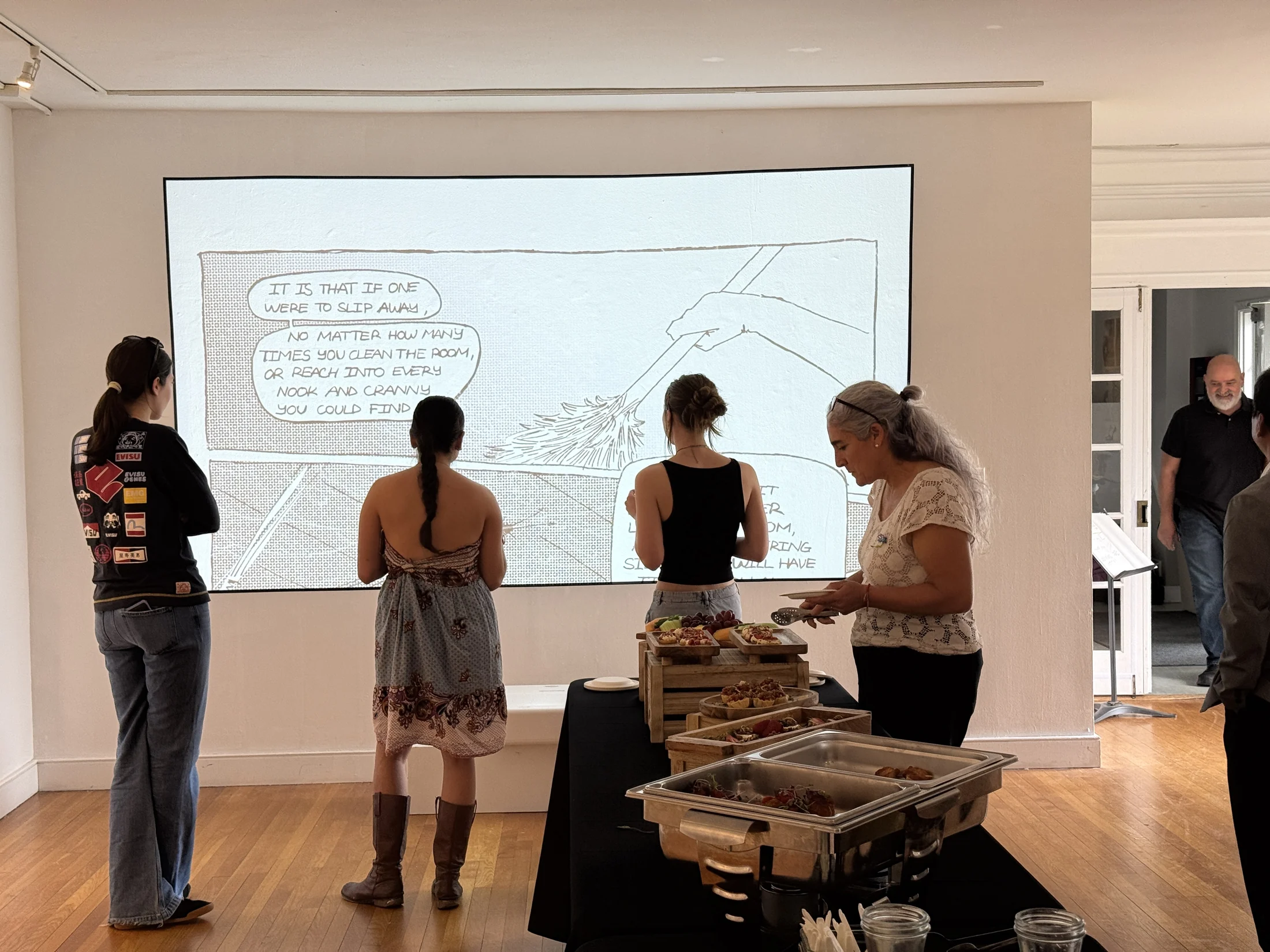 Opening and comic book release reception for Fantastical Fright in Life.