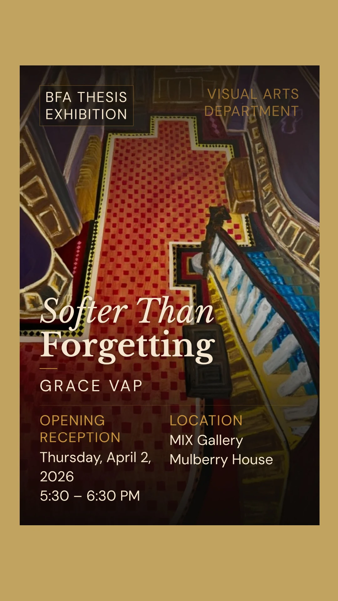 Softer Than Forgetting exhibition image.