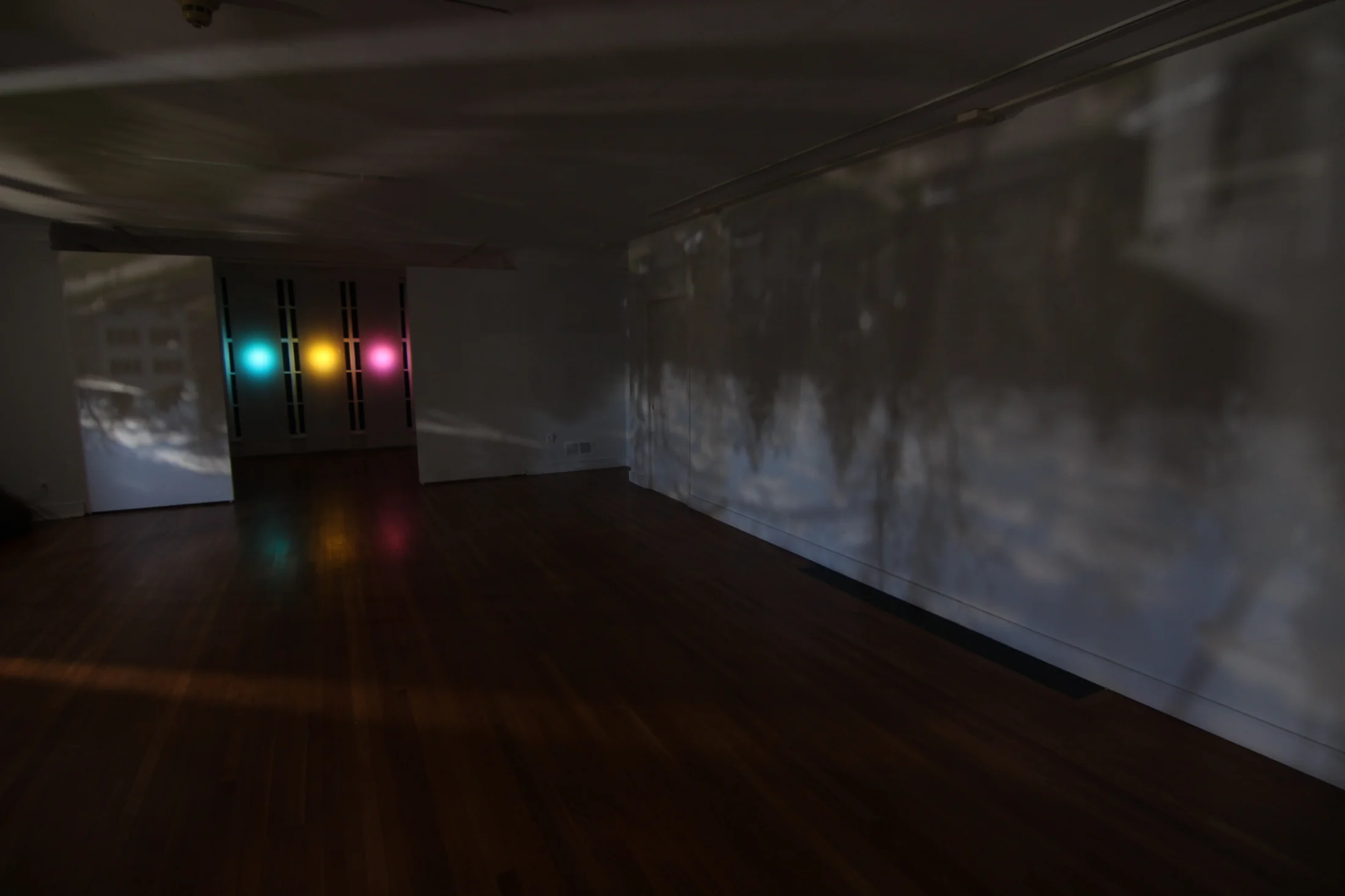 Visitors gathered inside Mulberry MIX Gallery.